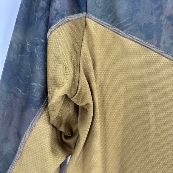 Huk Performance XL Green Camo Vented Fishing Long Sleeve T-Shirt - Picture 8 of 8